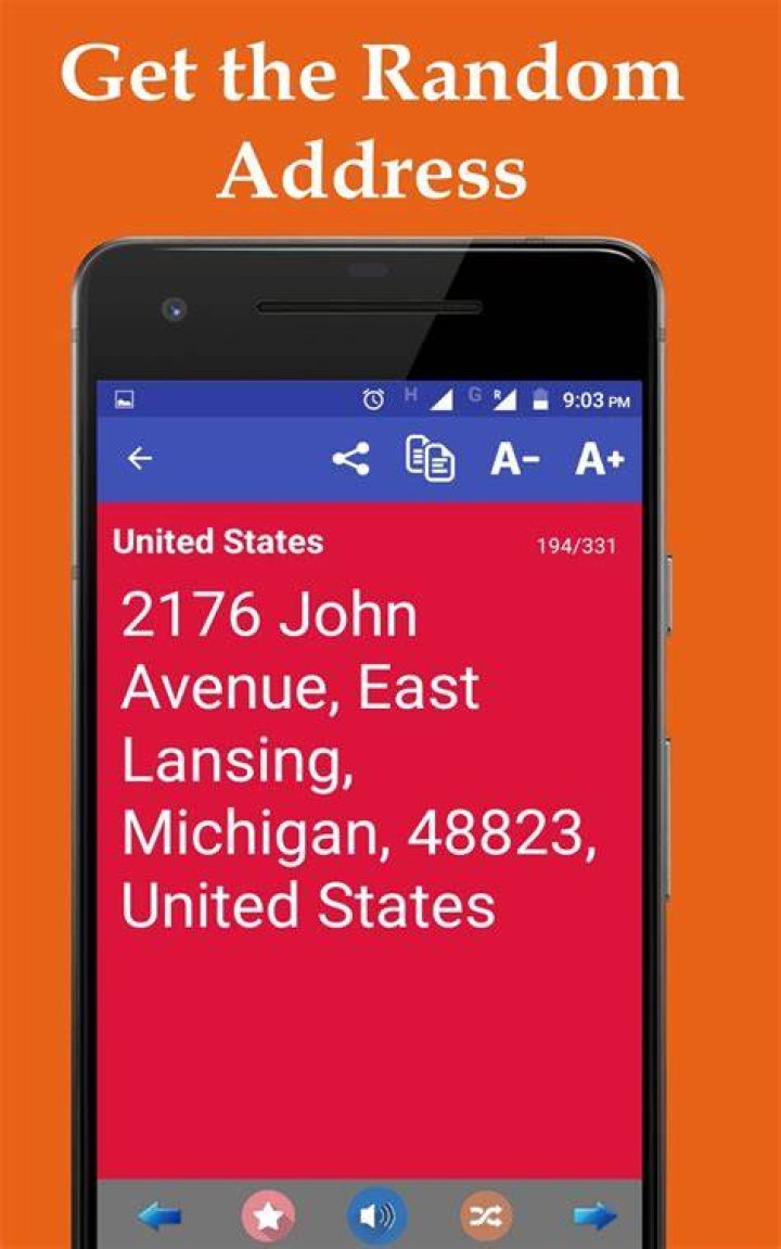10 Best Random Address Generator Tools in 2018 TechWhoop
