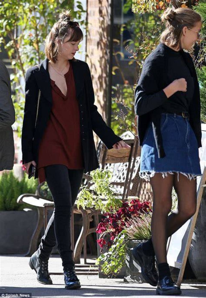 Dakota Johnson bonds with teenage sibling Grace on casual day out